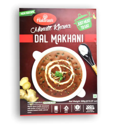HALDIRAM'S MINUTE KHANA Dal Makhani 10.59 OZ